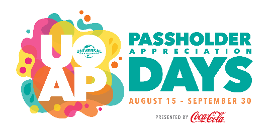 Universal Orlando Resort To Celebrate Its Biggest Fans With Passholder Appreciation Days From Aug 15 – Sep 30
